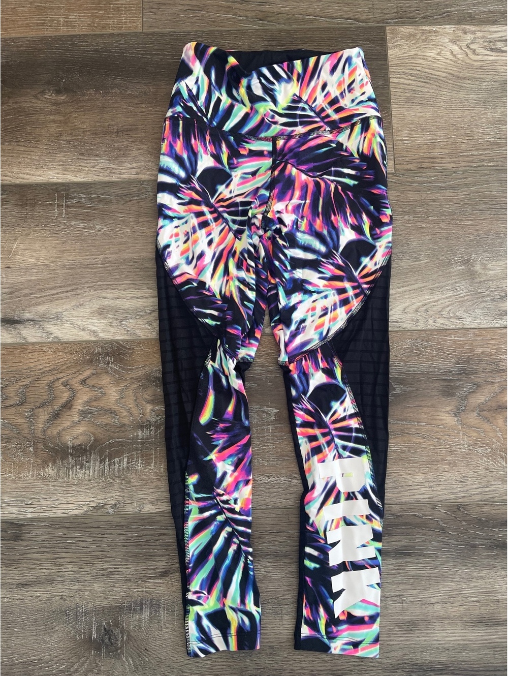PINK leggings worn once size XS